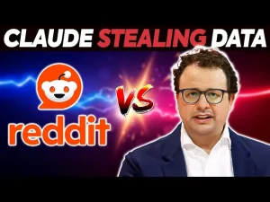 ANTHROPIC SUES REDDIT!