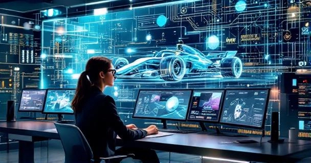 AI puts pedal to metal in Formula One race car design process